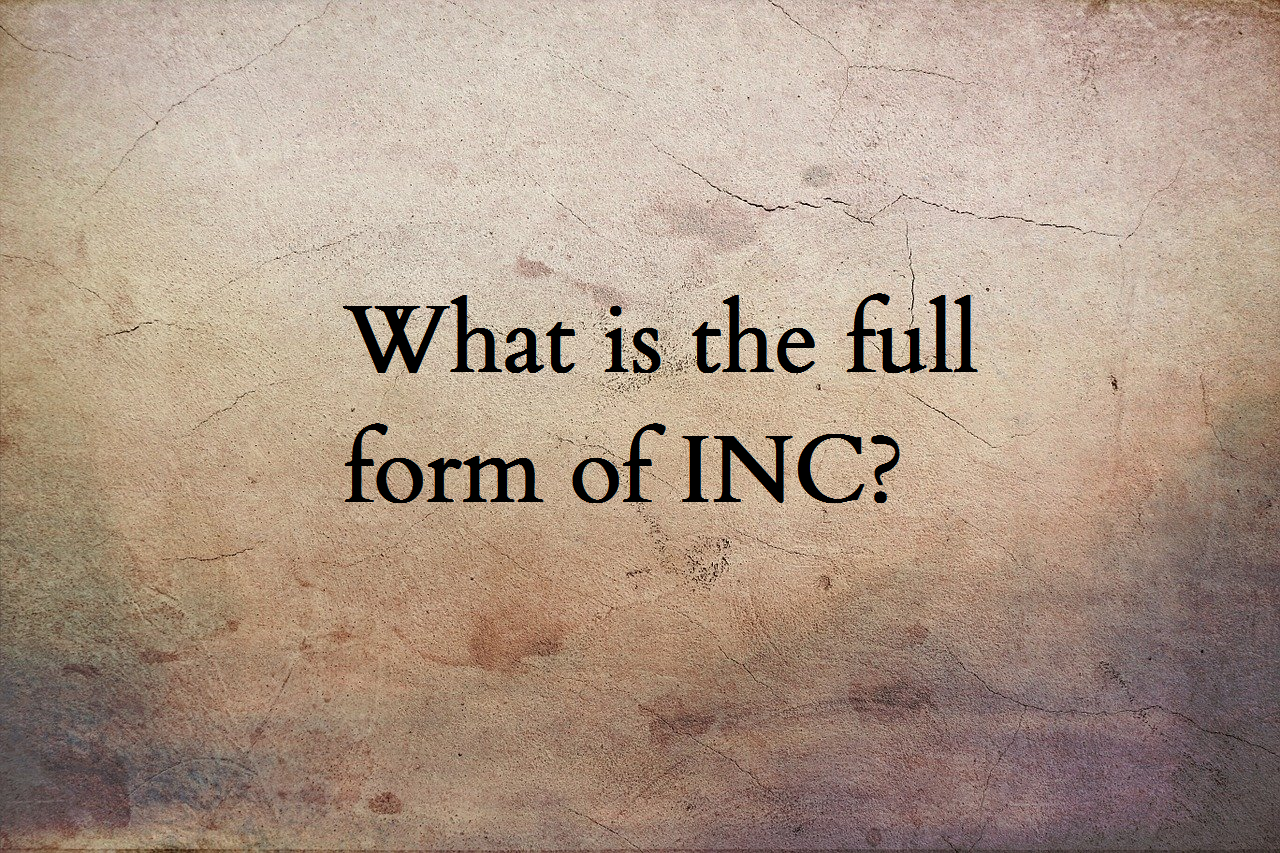 INC full form